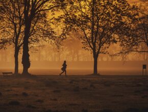 Joggen im Winter