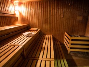 Besuch in der Sauna