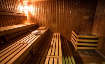 Besuch in der Sauna