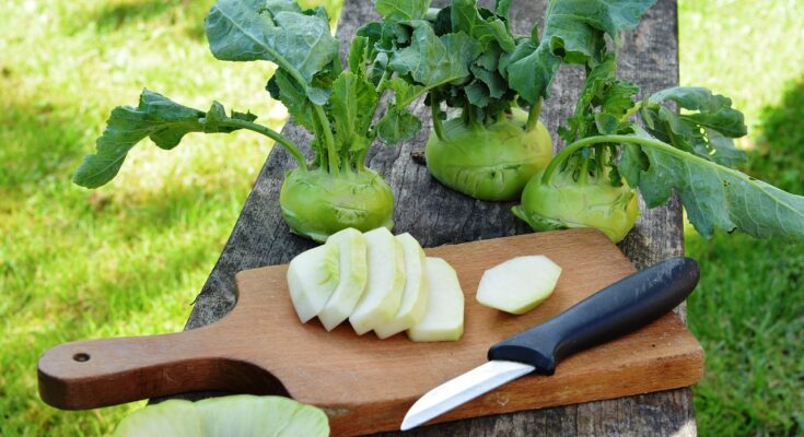 Kohlrabiblätter verwerten