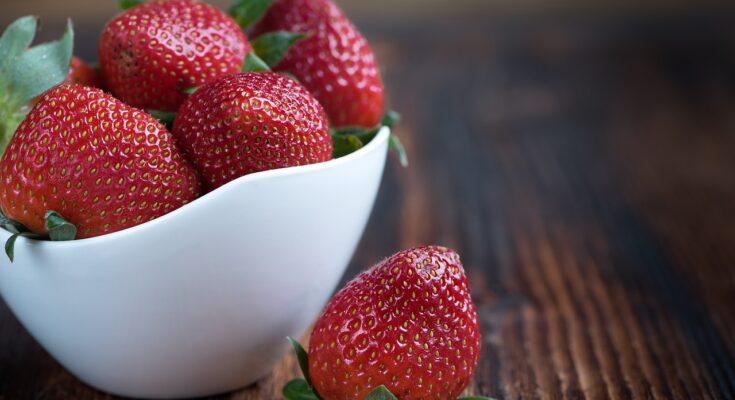 Erdbeeren richtig waschen