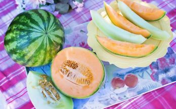 Reife Melonen