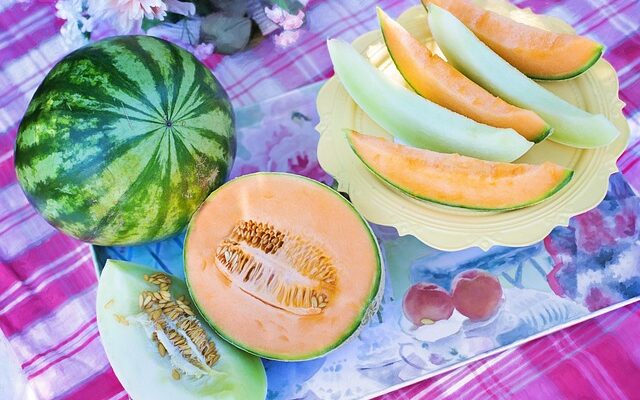 Reife Melonen